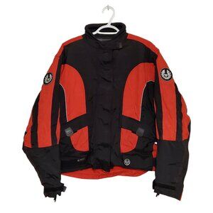 Vintage Belstaff Motorcycle Jacket black red size 14 reg